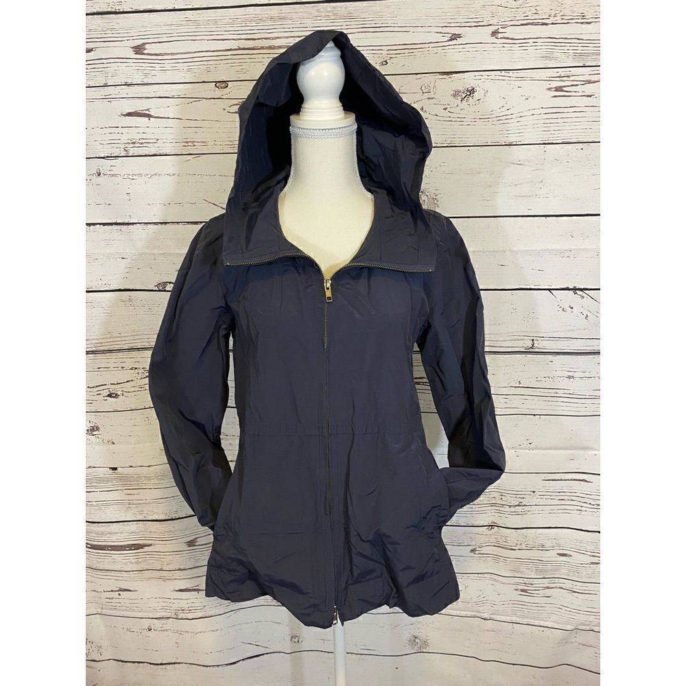 Eileen Fisher Navy Windbreaker Size XS